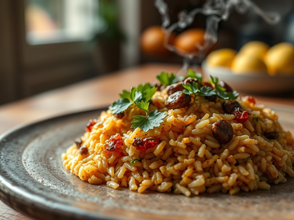 Arroz de cabidela tradicional