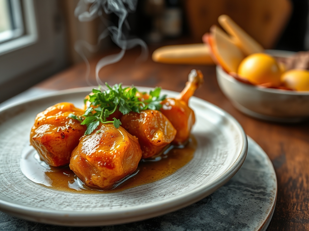 Cebola roxa caramelizada ao vinho