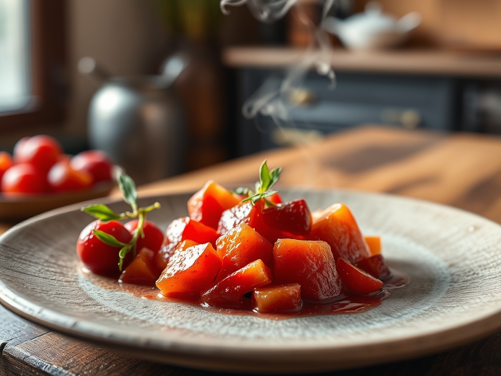 Infusão de frutos vermelhos roxos