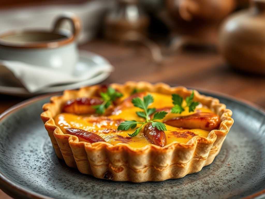 Tarte de figos roxos e amêndoa
